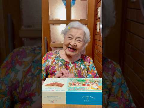 娘からロサンゼルスのお土産もろた♪ #モッパン