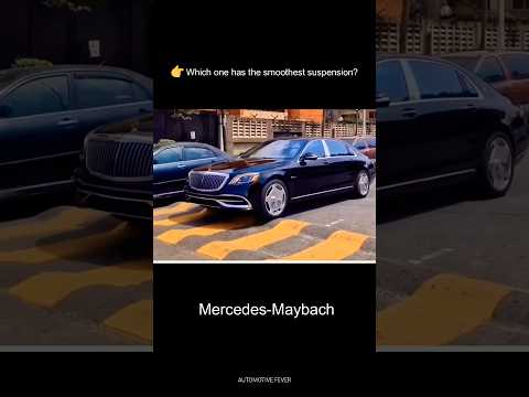 Suspension Battle: Rolls-Royce Phantom vs Maybach vs BMW 7 vs Audi A8 L vs BYD ET9 😳🔥#shorts #test