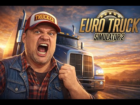 Ночные покатушки в euro truck simulator 2