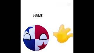 Hello! #countryballs #humor #memes #countryballsdepeluche #panamá