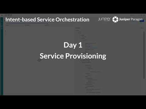 Automated WAN - Intent Based Service Orchestration