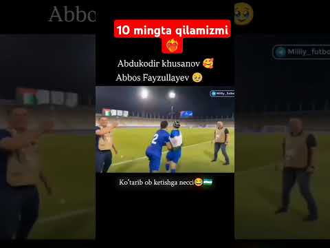 Khusanov va Fayzullayev #uzbekistan #football #futbol