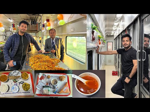 CHENNAI RAJDHANI FIRST AC JOURNEY || Food service in first ac is back 😍💕