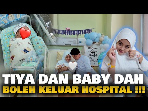 TIYA DAN BABY DAH BOLEH KELUAR HOSP1TAL !!! ALHAMDULILLAH !!! SELAMAT BERPANTANG ISTERIKU !!!