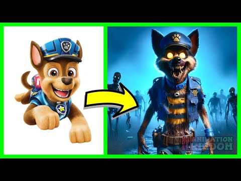 Paw Patrol as ZOMBIES | Ai Animation Kingdom2