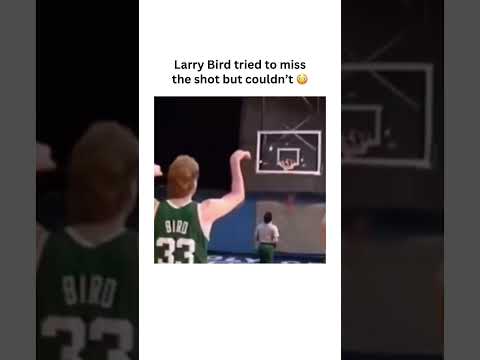 Larry can’t miss #shorts #larrybird #nbabasketball