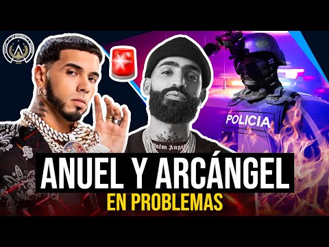 SE COMPLICÓ  LA TIRAERA ANUEL Y ARCANGEL  CON LA POLICIA Y LA CALLE