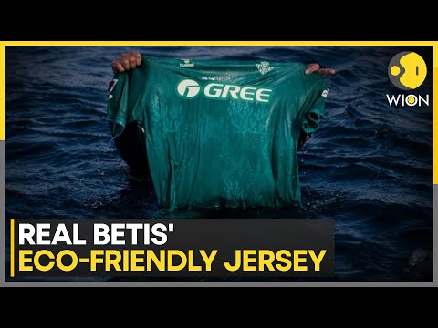 Real Betis Unveils Eco-Friendly Kit Made from Invasive Algae | World News | WION
