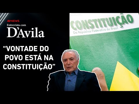 Decisões monocráticas: Temer diz se é contra ou a favor | ENTREVISTA COM D'AVILA