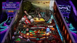Pinball FX #18 : Défi Temps sur Pacific Rim, Godzilla vs Kong, Godzilla, Kong.