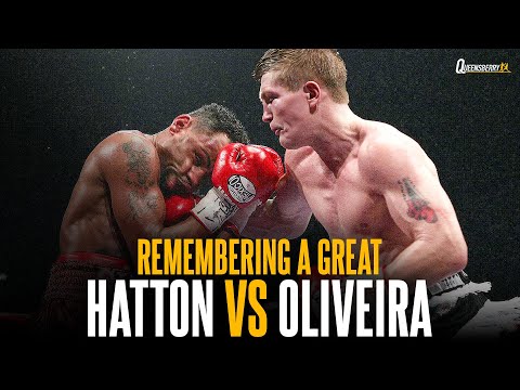 Ricky Hatton vs Ray Oliveira | FULL FIGHT | Hatton Dominates with BRUTAL 10th Round onslaught 🥊