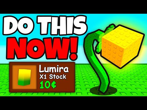 How To Get The NEW LUMIRA SEED on Grow A Garden Roblox!!