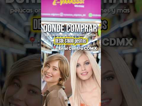 Dónde Comprar Pelucas y Extensiones en el centro CDMX 😱🔥🇲🇽 #dondeir #dondeircdmx #centrocdmx