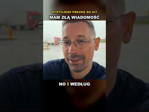 Dyktujesz prezentację do AI? Mam złą wiadomość #shorts
