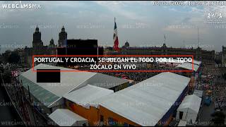 ⚽️ #CDMX 🇵🇹🇭🇷  | ¿Cuál selección pasará? #Portugal - #Croacia  #Zócalo #EnVivo