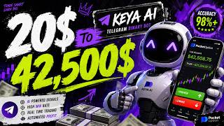 POCKET OPTION KEYA AI 🤖|  THE MOST ADVANCED TELEGRAM TRADING BOT WITH 101% ACCURACY 🚀