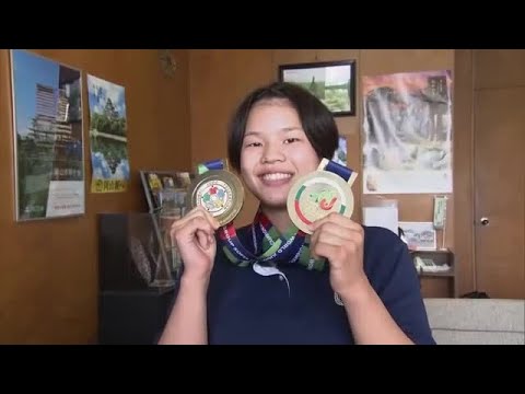 世界カデ柔道選手権「金」創志学園・白金里桜選手に岡山市人見絹枝スポーツ顕彰・特別スポーツ栄誉賞を贈呈 (25/09/17...