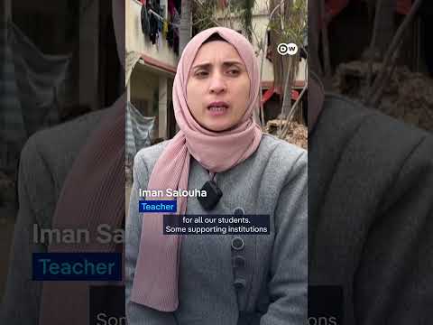 School in Gaza City reopened after 15 months of war | DW News