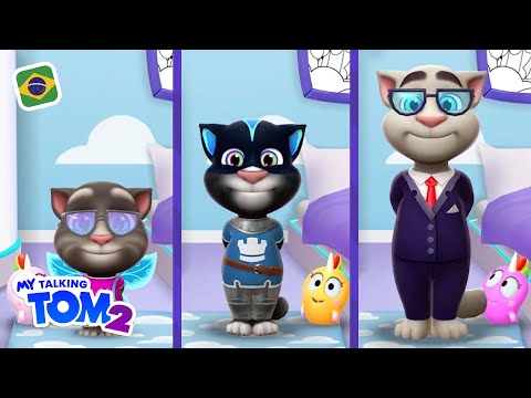 🧐 Qual Tom É o Mais Legal? 😎 NOVO Vídeo de Jogabilidade de Meu Talking Tom 2