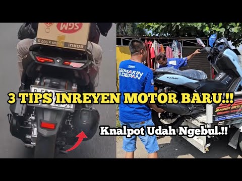 GEGER YAMAHA NMAX TURBO KNALPOT NGEBUL SAAT DI TES JALAN⁉️TIPS INREYEN MOTOR BARU BIAR AWET 🔥