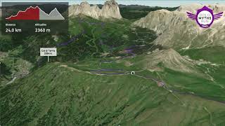 DOLOMYTHS RUN 42K - VIRTUAL TOUR 2025