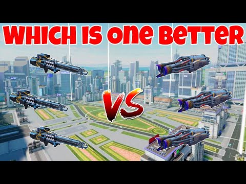 WR🔥 Lumen-H VS Kelvin Weapon Comparison ||WAR ROBOTS||