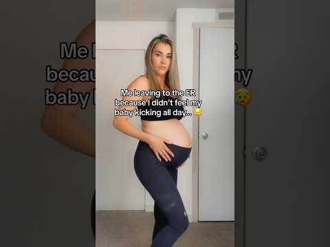 Me leaving to the ER because I didn’t feel my baby kicking all day 😥