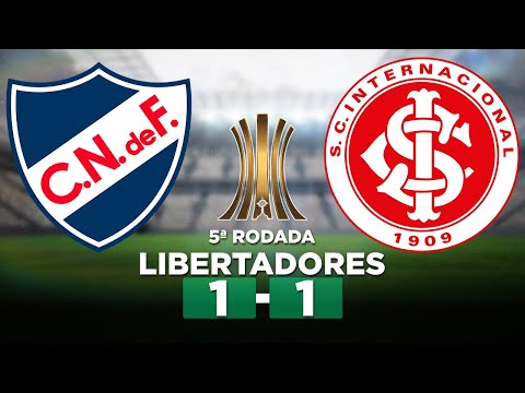 NACIONAL 1 x 1 INTERNACIONAL Libertadores 2023 5ª Rodada | Narração