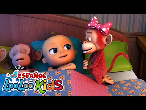 Diez en la Cama + Bebe Tiburón - Canciones Infantiles para niños - Canciones para Bebés