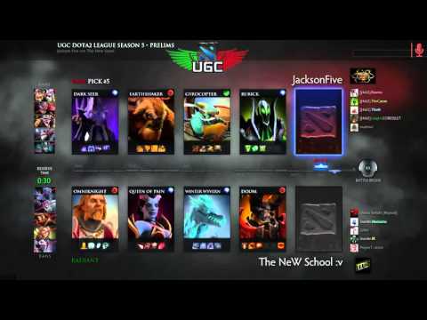 UGC SA Iron Semifinal - Jackson Five vs The New School - Game 2 w/ Dragonchaser & Smexy