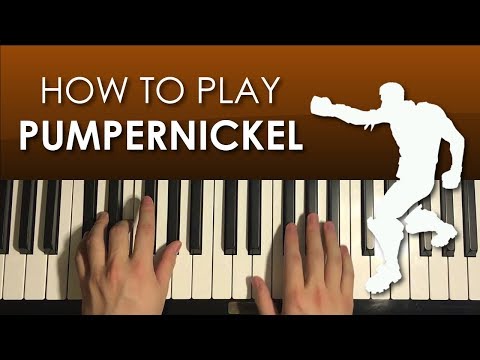 How To Play Fortnite Dance Pumpernickel Piano Tutorial Lesson - 