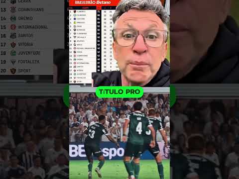 "O SANTOS TIROU O TÍTULO DO PALMEIRAS" -  NETO FAZ ESSA FORTE AFIRMAÇÃO APÓS DERROTA DO PALMEIRAS