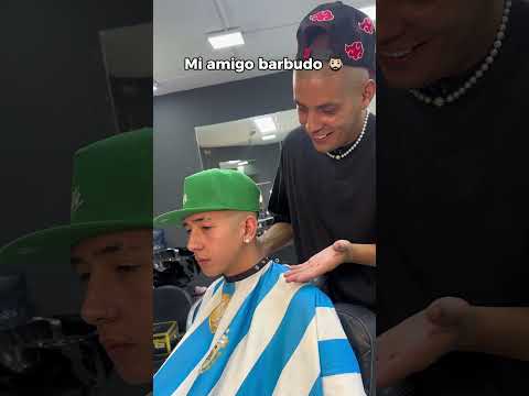 Mi amigo barbudo #barberia #humor #barber