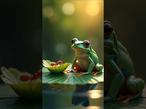 "ব্যাঙের ঝাঁপ আর পিঁপড়ের বুদ্ধি!" #shorts #funny #viral #sigma #cosplay #ai #trending #viralvideo