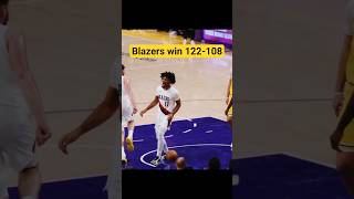 “Blazers vs Lakers: A 60-Second Fever Dream”