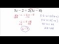 Solving Equations with Variables on Both Sides