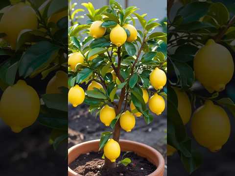 Grow Lemon Trees SUPER Fast with Air Layering! 🔥🍋