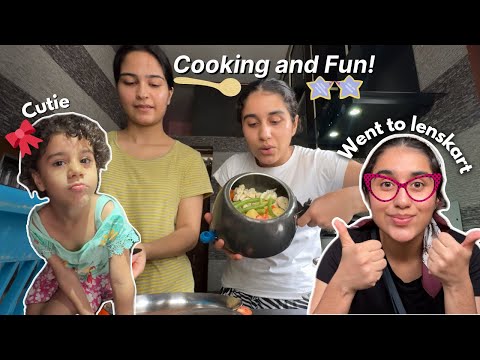 Cook with us 🍛+ Getting new Specs 👓💕 | Vlog