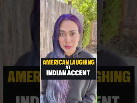 American 🇺🇸 Laughing At Indian Accent 🇮🇳