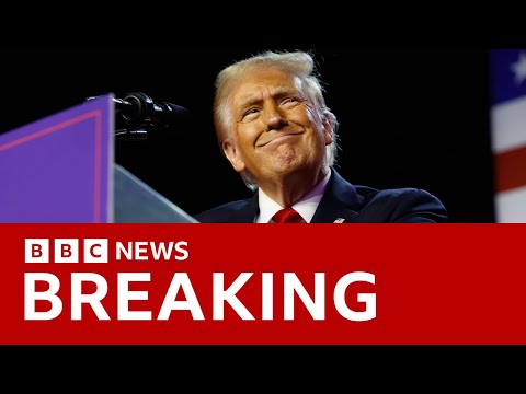 US election: Donald Trump declares victory | BBC News
