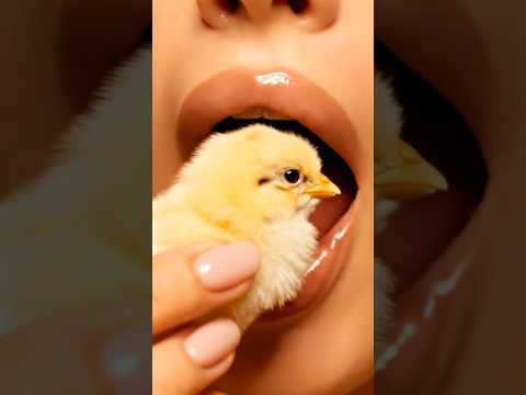 CAKE OR REAL? 🐤 #mukbang #eatingsounds #aiasmr #eating #aigenerated #oddlysatisfying #aiasmr #ai