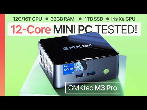 12-Core MINI PC Tested! — GMKtec M3 Pro