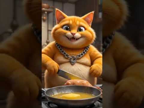 Ai animation cat video #cat #pets #3danimation #wildlife #funny #aniamllife