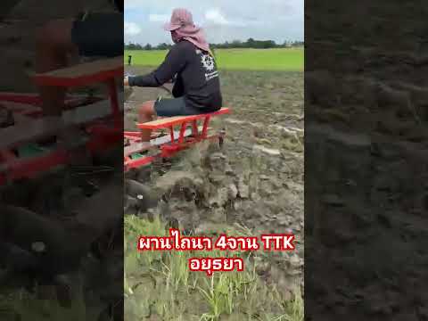 ผานไถนา4จาน TTK ประจำการสุพรรณบุรี