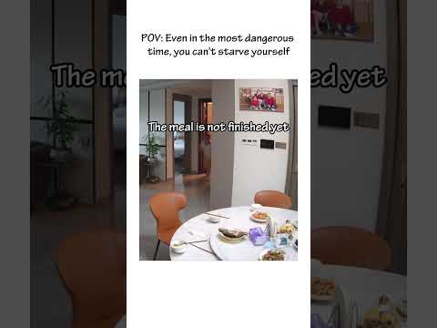 Even in the most dangerous time, you can't starve yourself!  #funfacts