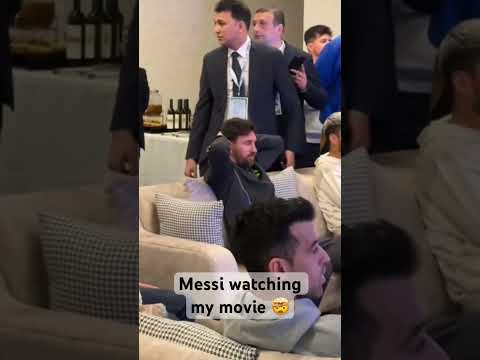 Messi watching my movie (MESSIAH)