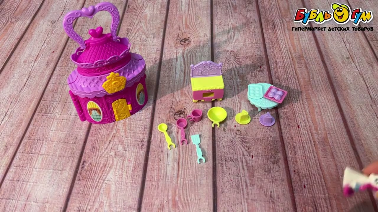 Набор игровой Lanson Toys Пони миниатюрные в замке  - видео Набор игровой Lanson Toys Пони миниатюрные в замке  - видео