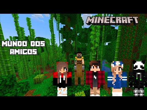 MINECRAFT AO VIVO 🛑 VILA DOS AMIGOS 🛑 EP 2 - A EXPLORAÇÃO - ft @Flaviiax1 & @PrincipeLiveYT