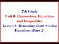 Understanding Equations and Expressions