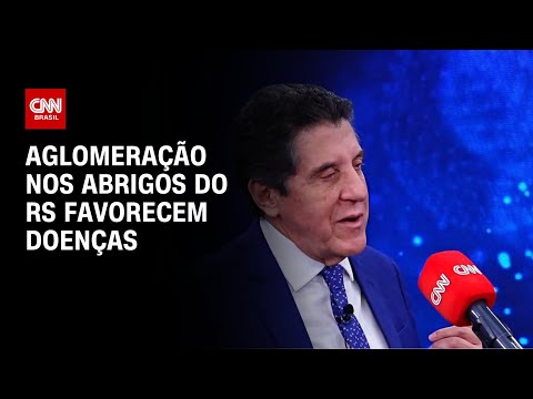 Aglomeração nos abrigos do RS favorecem doenças | SINAIS VITAIS